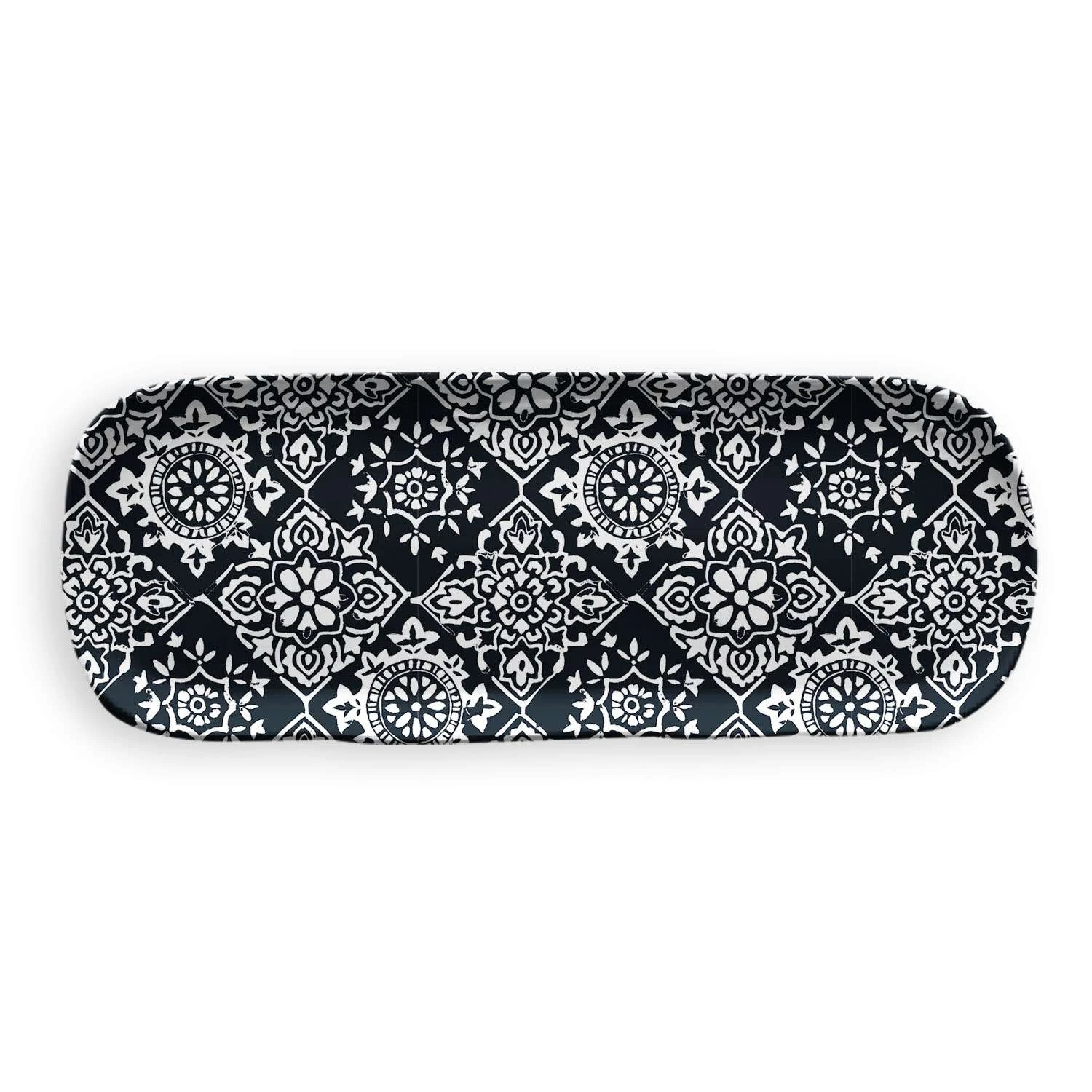 TarHong Black Bamboo NatureOne Medallion Tray 1 Pc