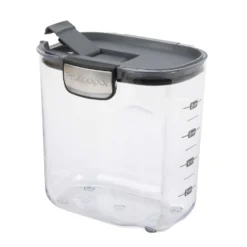 Progressive ProKeeper 2.39 Qt Black/Clear Sugar Container 1 Pk
