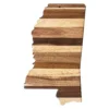 Totally Bamboo Rock & Branch 9.75 In. L X 16.5 In. W X 0.6 In. Bamboo Cutting Board & Serve Tray