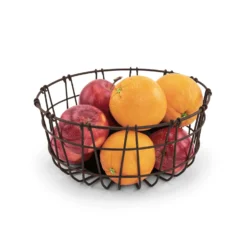 Spectrum Austin Bronze Steel Traditional Fruit Bowl 11.25 In. D 1 Pc