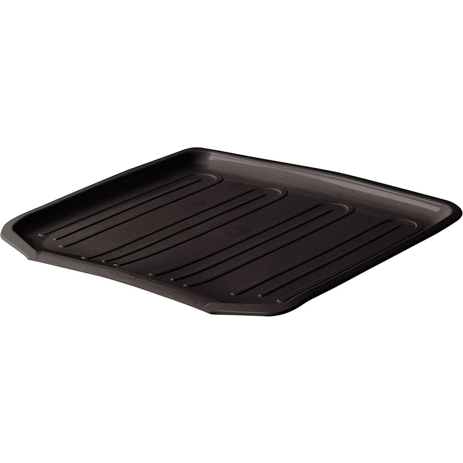 Rubbermaid 15.3 In. L X 14.3 In. W X 1.3 In. H Black Plastic Dish Drainer - Image 2