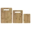 Totally Bamboo 13 In. L X 9.5 In. W X 0.38 In. Bamboo Cutting Board Set