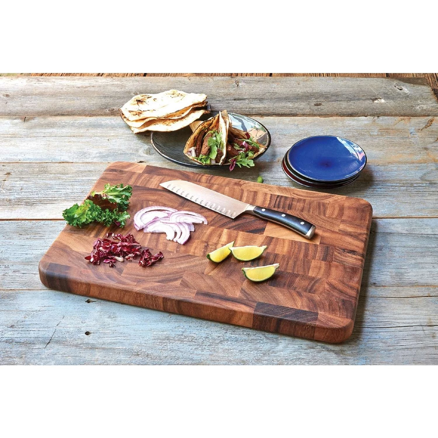 Ironwood Charleston 14 In. L X 20 In. W Acacia Wood Cutting Board - Image 2