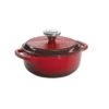 Lodge Cast Iron Dutch Oven 1.5 Red