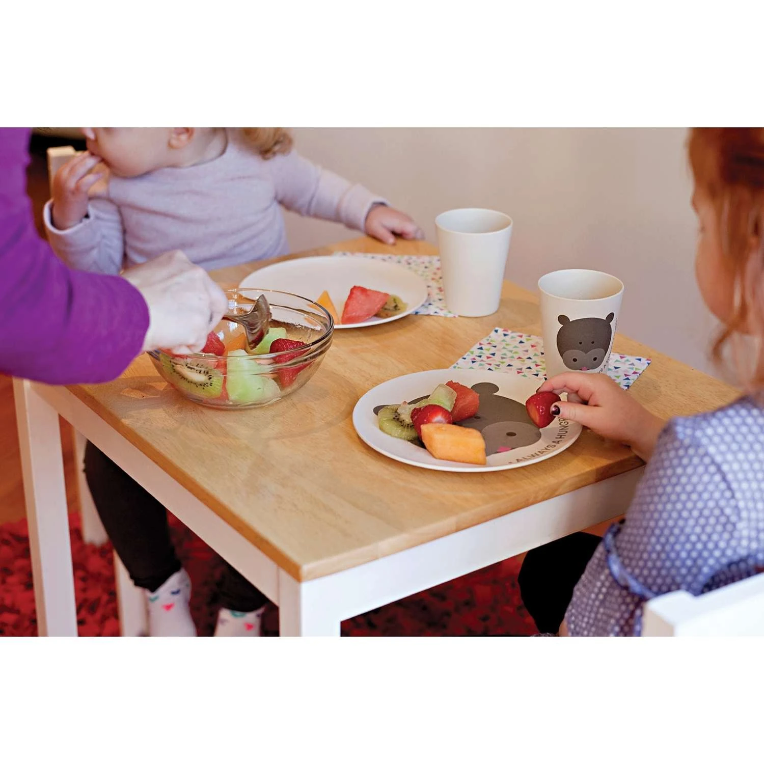 Red Rover Assorted Bamboo Animal Beverage Cups 4 Pk - Image 3