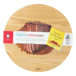 Architec Gripperwood 18 In. L X 14 In. W Rubberwood Concave Carving Board