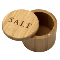 Totally Bamboo 6 Oz Brown Salt Cellar 1 Pk