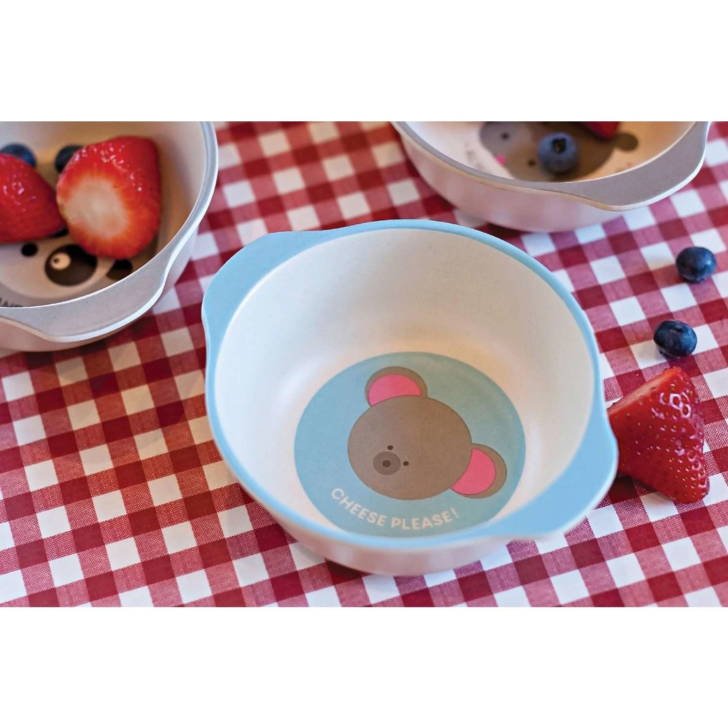 Red Rover Assorted Bamboo Animal Bowl 4 Pk - Image 2