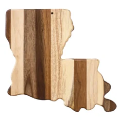 Totally Bamboo Rock And Branch 13 In. L X 12 In. W X 0.6 In. Bamboo Serving & Cutting Board