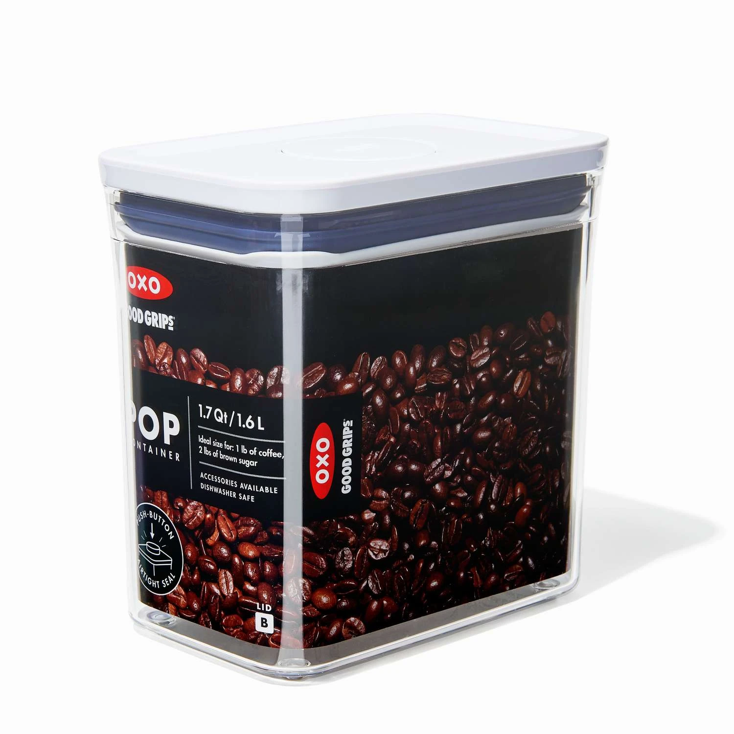 OXO Good Grips 1.7 Qt Clear Pop Container 1 Pk