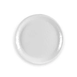TarHong White Melamine Classic Rope Platter 1 Pc