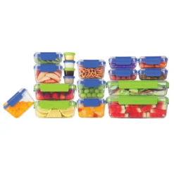 Progressive SnapLock Clear Food Storage Container Set 18 Pk