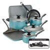 Farberware High Performance Aluminum Cookware Set Blue