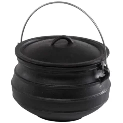 Breeo 1.5 Gallon Cast Iron Kettle 6 Qt Black