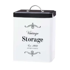 Amici 208 Oz White Canister 1 Pk