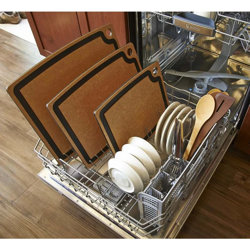 Epicurean Gourmet Series 14.5 In. L X 11.25 In. W X 0.38 In. Wood Fiber Cutting Board - Image 7