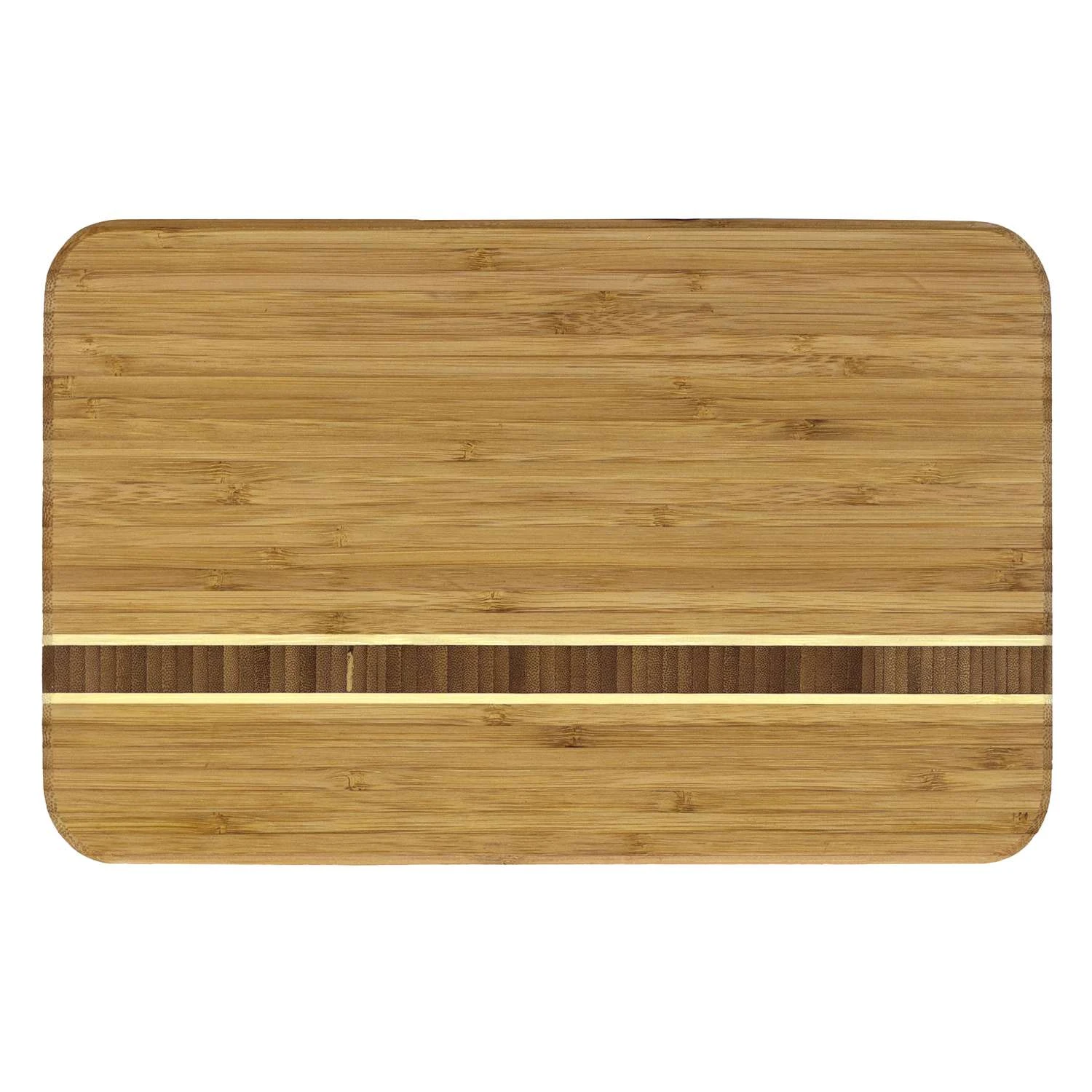 Totally Bamboo Caribbean 12.5 In. L X 8 In. W X 0.75 In. Bamboo Cutting Board