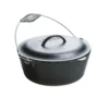 Lodge Logic Cast Iron Dutch Oven 12 In. 7 Black