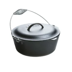 Lodge Logic Cast Iron Dutch Oven 12 In. 7 Black
