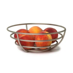 Spectrum 10.6 Oz Silver Steel Fruit Bowl 1 Pk