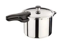 Presto Polished Stainless Steel Pressure Cooker 6 Qt