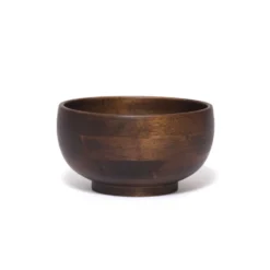 Lipper International Natural Rubberwood Rice Serving Bowl 6 In. D 1 Pc