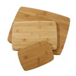 Farberware 14 In. L X 11 In. W X 0.25 In. Bamboo Cutting Board Set