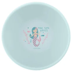 Stephen Joseph Blue Silicone Mermaid Bowl 4.75 In. D 1 Pc