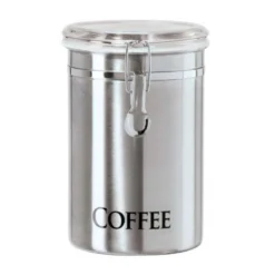 OGGI 62 Oz Silver Clamp Canister 1 Pk