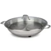 CucinaPro Stainless Steel Electric Skillet 12 In. Silver