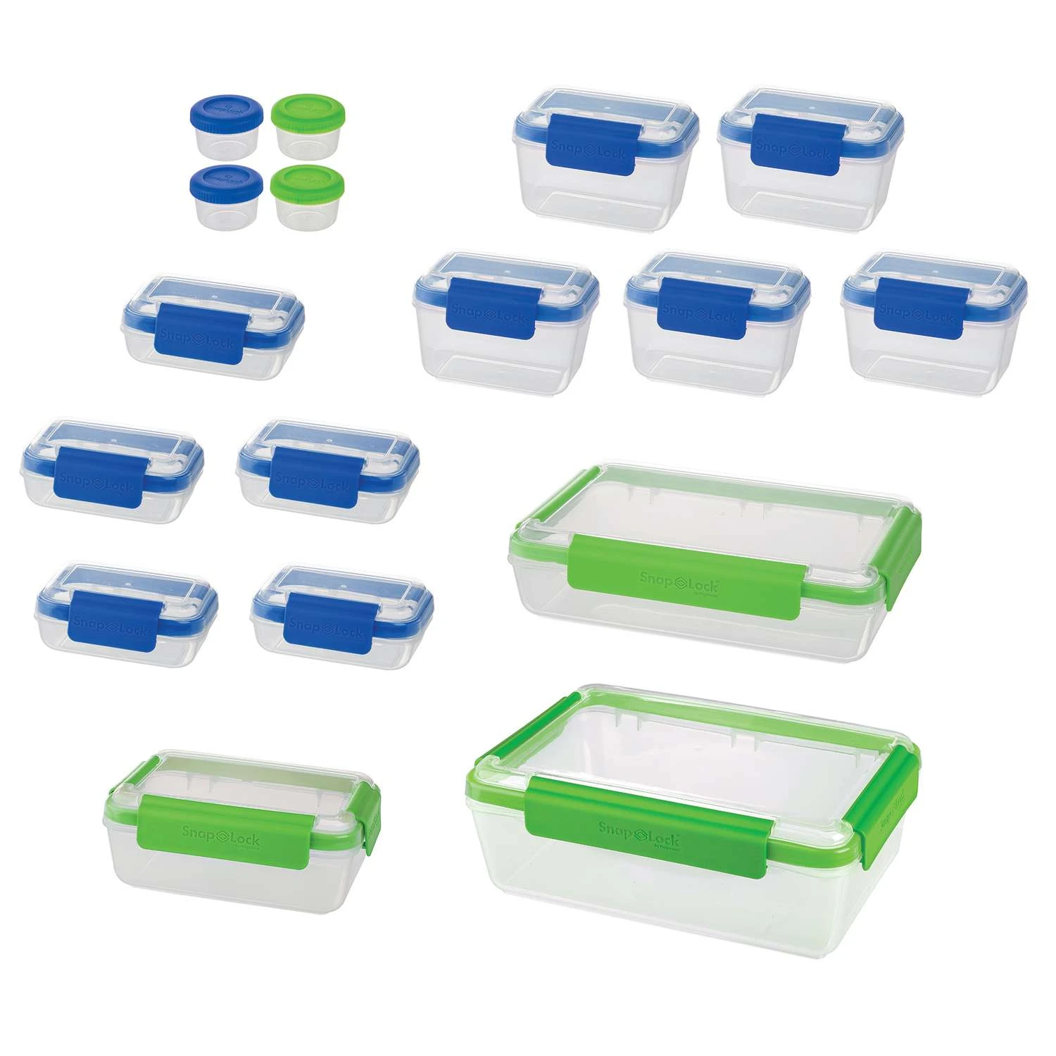 Progressive SnapLock Clear Food Storage Container Set 18 Pk - Image 3