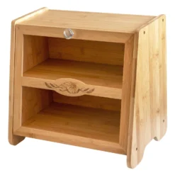 Totally Bamboo Natural Bread Box 1 Pk