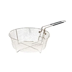 Lodge Stainless Steel Deep Fry Basket 11.5 In. Silver