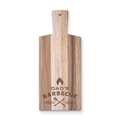 P. Graham Dunn 6.25 In. L X 15 In. W X 0.5 In. Acacia Wood Dad's Barbeque Premium Quality Cutting Bo