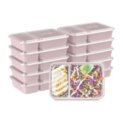 Bentgo 3 Cups Blush Pink Meal-Prep Container 10 Pk