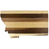Totally Bamboo Rock & Branch 16.02 In. L X 9.53 In. W X 0.6 In. Wood Serving & Cutting Board