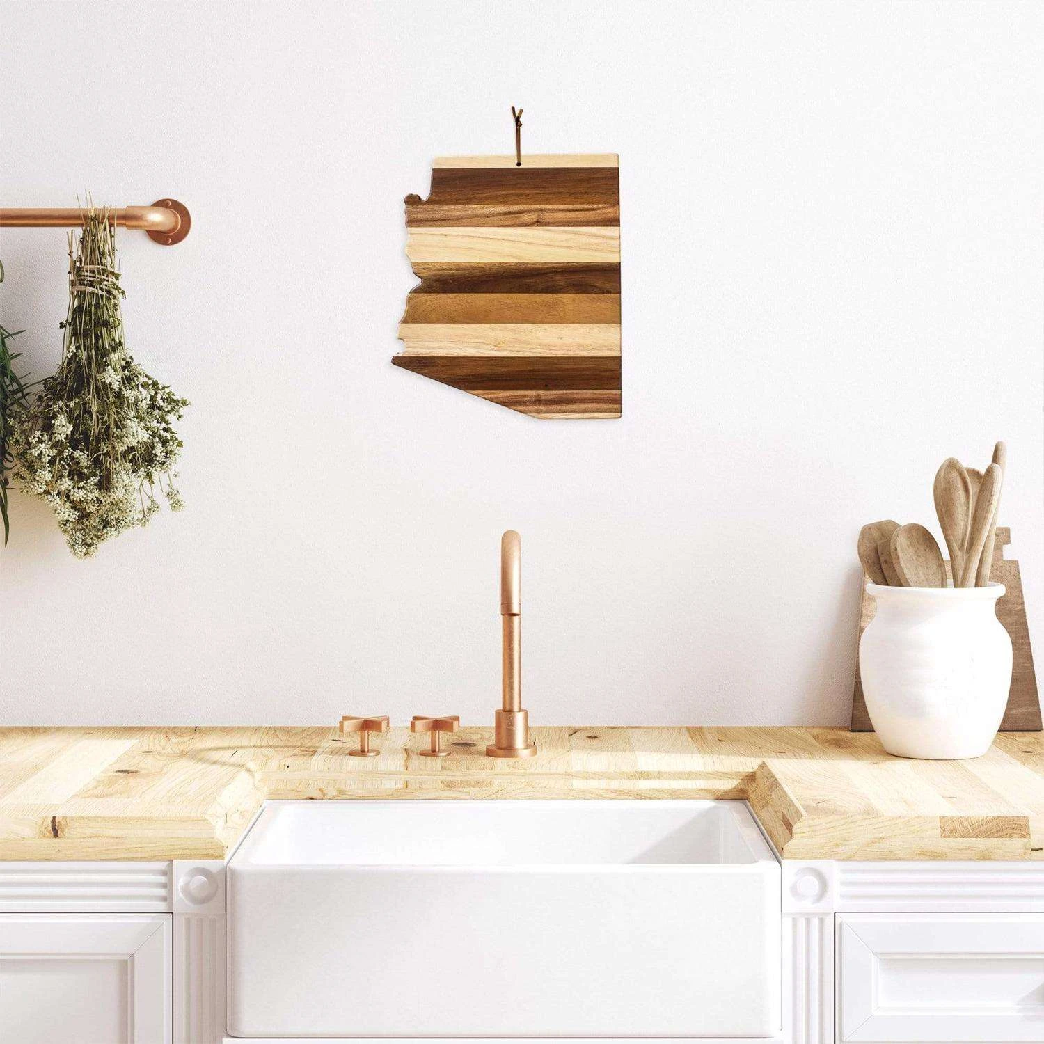 Totally Bamboo Rock & Branch 13.5 In. L X 12.2 In. W X 0.6 In. Bamboo Cutting Board & Serve Tray - Image 5