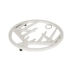 Lodge Cast Iron Antler Trivet White