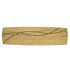 Totally Bamboo 30 In. L X 8.5 In. W X 0.63 In. Bamboo Cheese Board