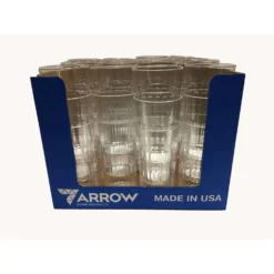 Arrow Home Products Clear Plastic Tumbler Tumbler 1 Pc