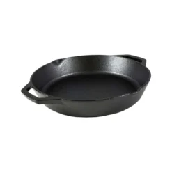 Lodge Cast Iron Dual Handle Pan 12 In. Black
