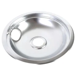 Whirlpool Chrome Drip Bowls 8 In. W X 8 In. L
