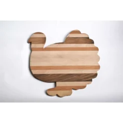 Coastal Carolina 15 In. L X 14 In. W X 0.63 In. Hardwood Cutting Board
