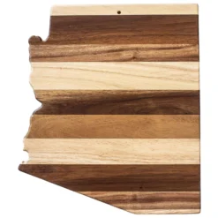 Totally Bamboo Rock & Branch 13.5 In. L X 12.2 In. W X 0.6 In. Bamboo Cutting Board & Serve Tray