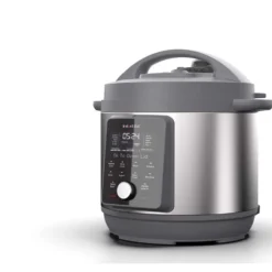 Instant Duo Plus Aluminum/Stainless Steel Digital Pressure Cooker 8 Qt Black/Silver