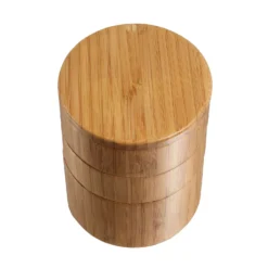 Totally Bamboo 1 Cups Brown Salt Cellar 1 Pk