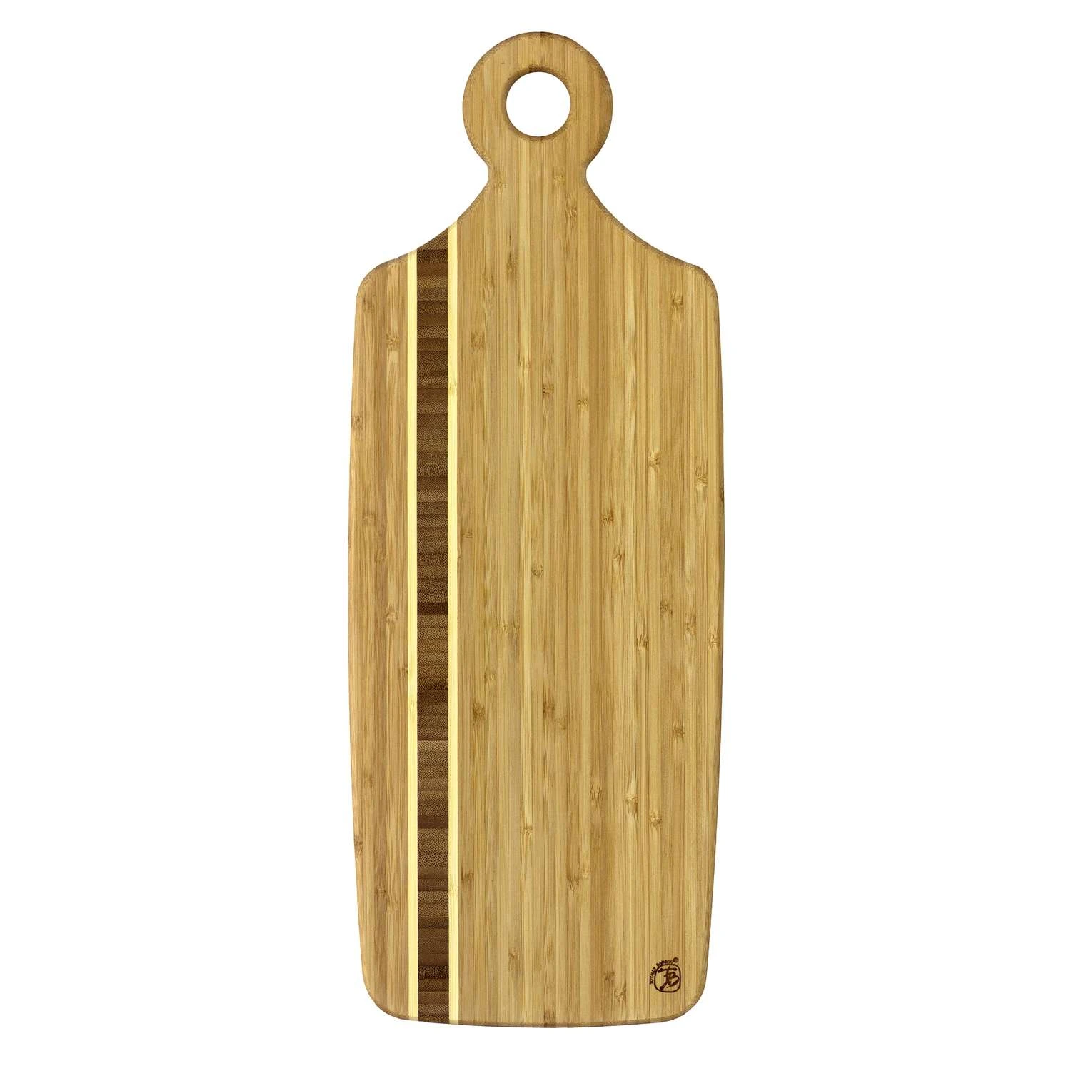 Totally Bamboo Caribbean 20.63 In. L X 7.75 In. W X 0.63 In. Bamboo Cutting Board - Image 3
