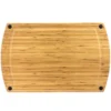 Totally Bamboo GreenLite 19 In. L X 12 In. W X 0.38 In. Bamboo Carving Board
