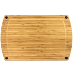 Totally Bamboo GreenLite 19 In. L X 12 In. W X 0.38 In. Bamboo Carving Board