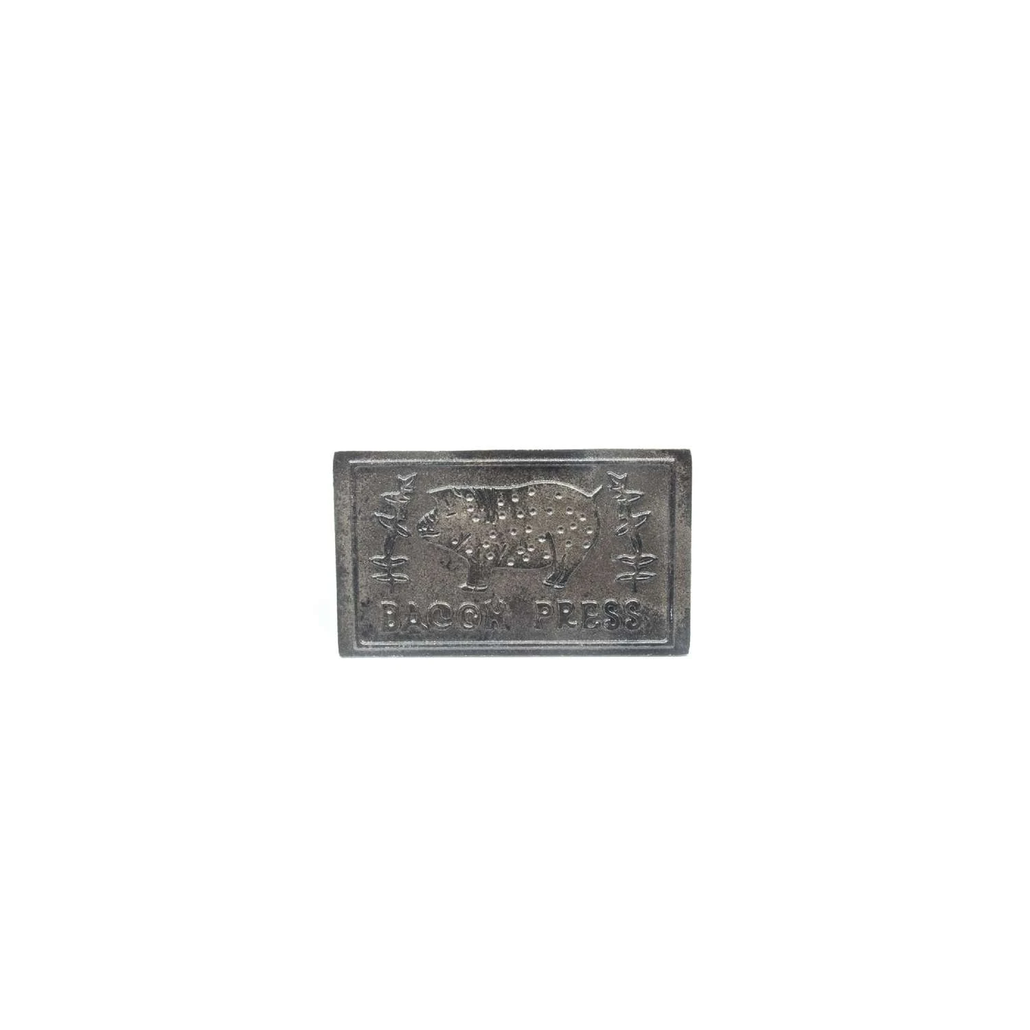 Fox Run Cast Iron/Wood Bacon Press Silver - Image 2